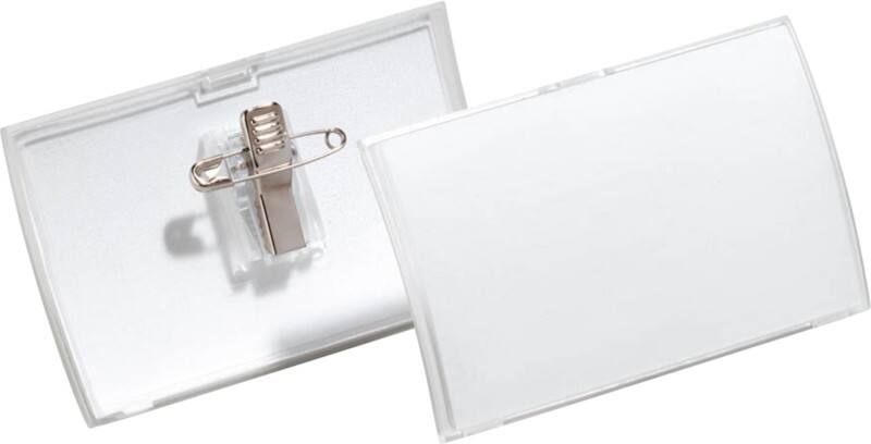 DURABLE Executive Naambadge met Combiklem 8211-19 4 x 7,5 cm 25 Stuks