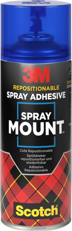 3M SprayMount Lijmspray Niet-permanent 400 ml