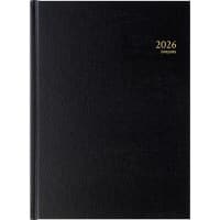 Brepols Bremax Agenda 2026 Speciaal 1 Dag per pagina Duits, Frans, Engels, Italiaans, Spaans, Nederlands Zwart 0,001,1345,01,6,0