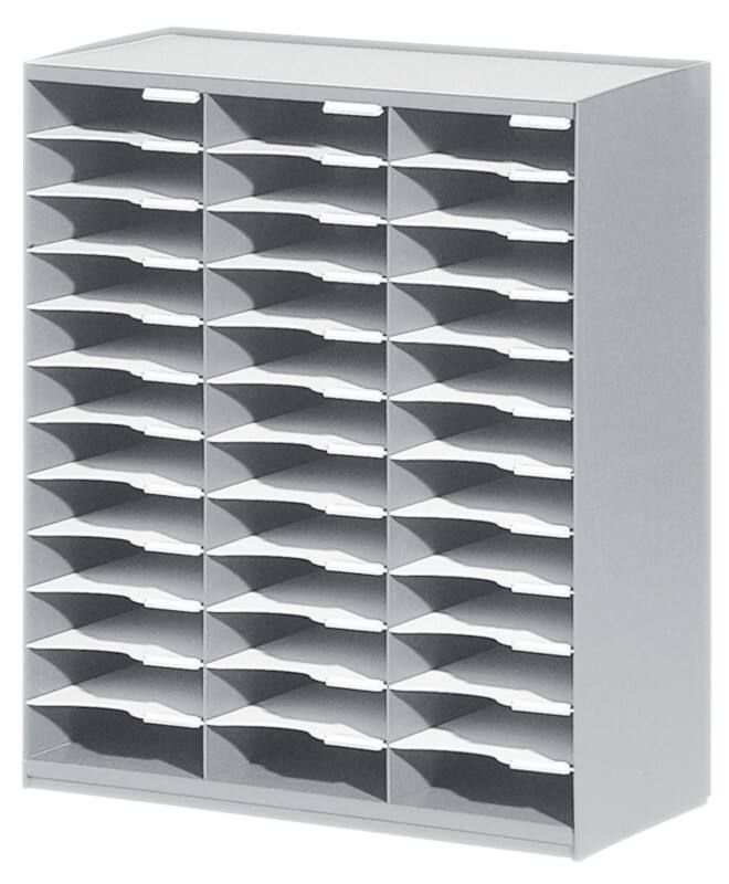 Paperflow Modulodoc Sorteerstation A4 PS (Polystyreen) Grijs 67,4 x 30,8 x 79,1 cm