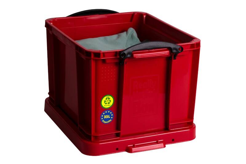 Really Useful Box Kunststof Magazijnbak 35 l Rood 48 x 39 x 31 cm