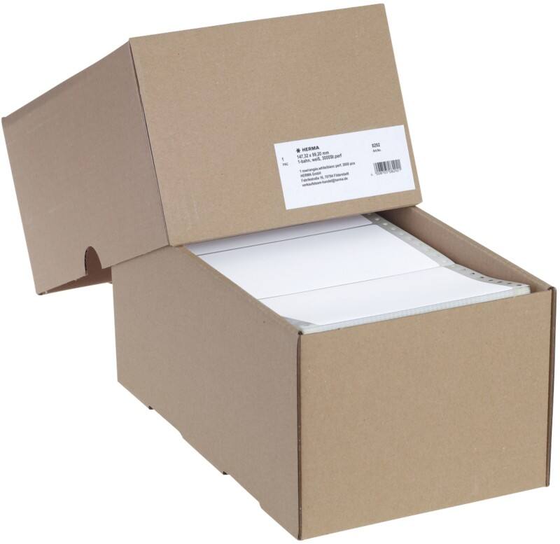 HERMA Etiketten 8292 Klevend Wit 147,3 x 99,2 mm  3000 Stuks