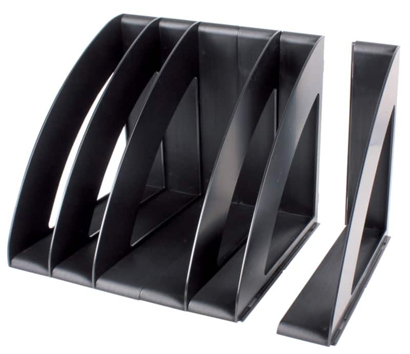 CEP 1006750011 Boekensteun Zwart Polypropyleen 30 x 22 x 22 cm