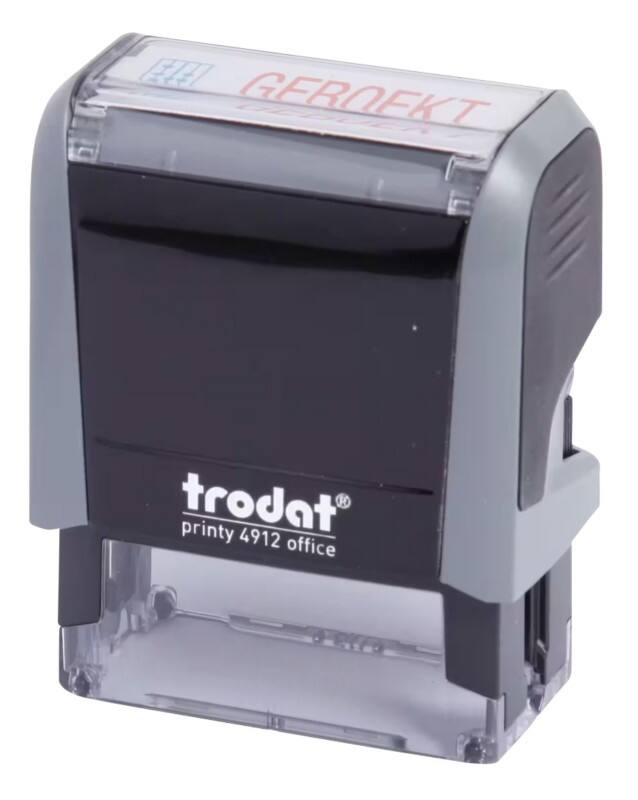 Trodat Printy Office Kantoorstempel Geboekt Rood, Blauw 4,7 cm