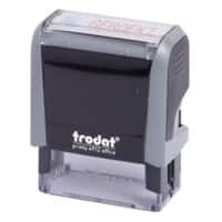 Trodat Printy Office Kantoorstempel Geboekt Rood, Blauw 4,7 cm