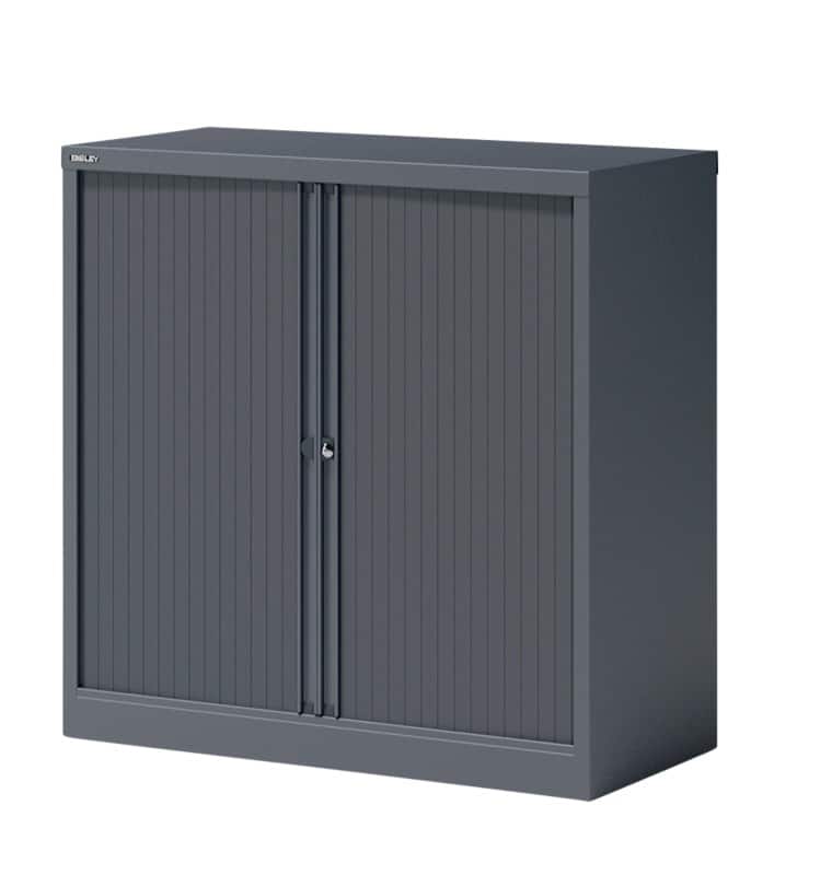 Bisley Roldeurkast Essentials Antraciet 1.000 x 470 x 1.015 mm