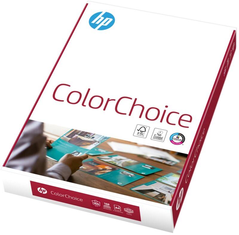 HP ColorChoice Kopieerpapier A4 160 g/m² Glad Wit 250 vellen