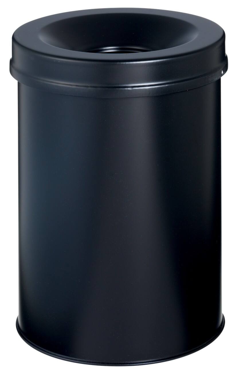 DURABLE Prullenbak 3305-01 Metaal 15L Zwart 35,7 cm