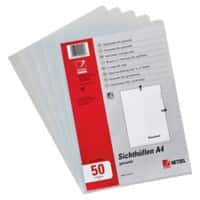 Hetzel L-map A4 Transparant PVC (Polyvinylchloride) 140 micron 50 Stuks