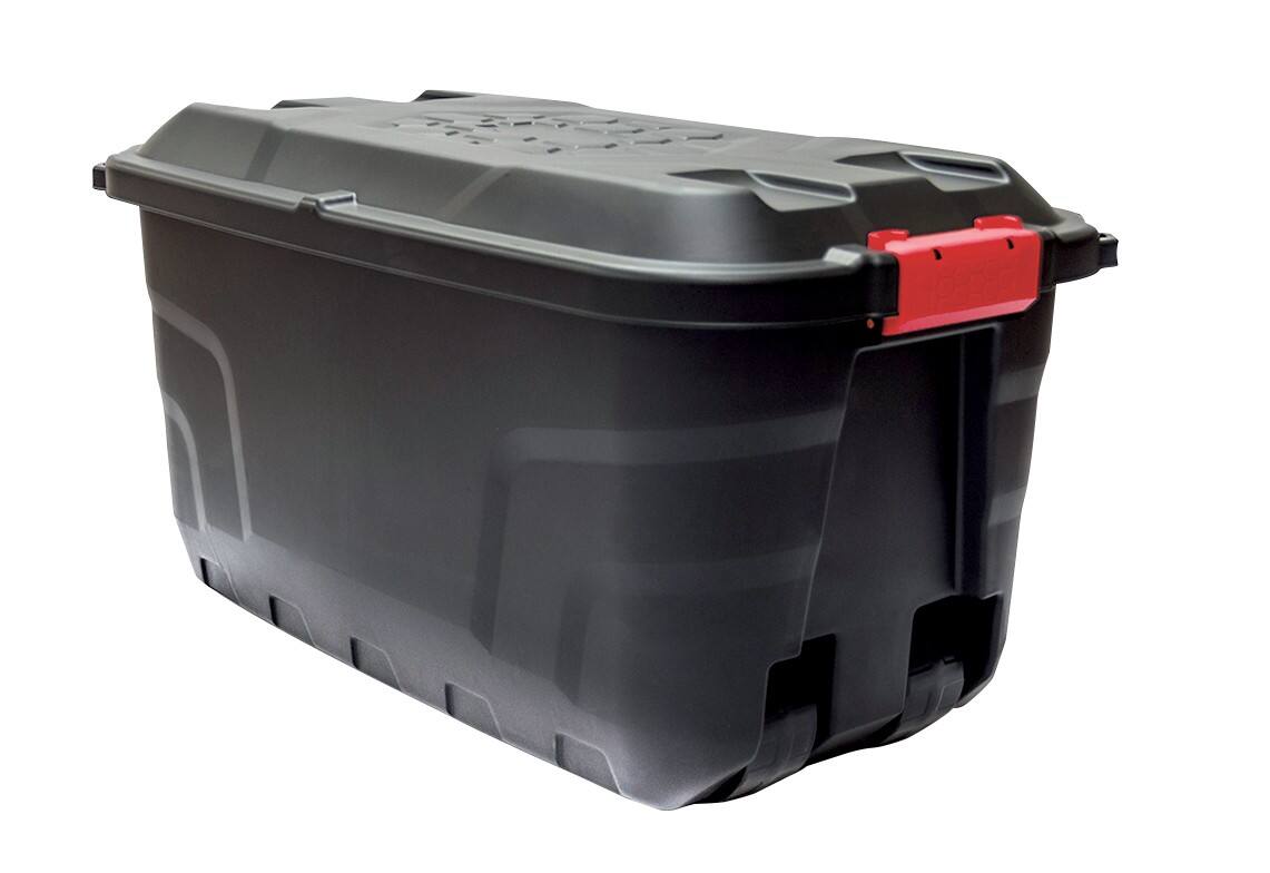 Foray Opbergdoos 75 L Zwart Plastic 42 x 77 x 40 cm