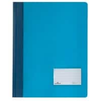 DURABLE Snelhechters Duralux A4 Transparant blauw Polyvinylchloride (PVC) 28 x 33,2 cm