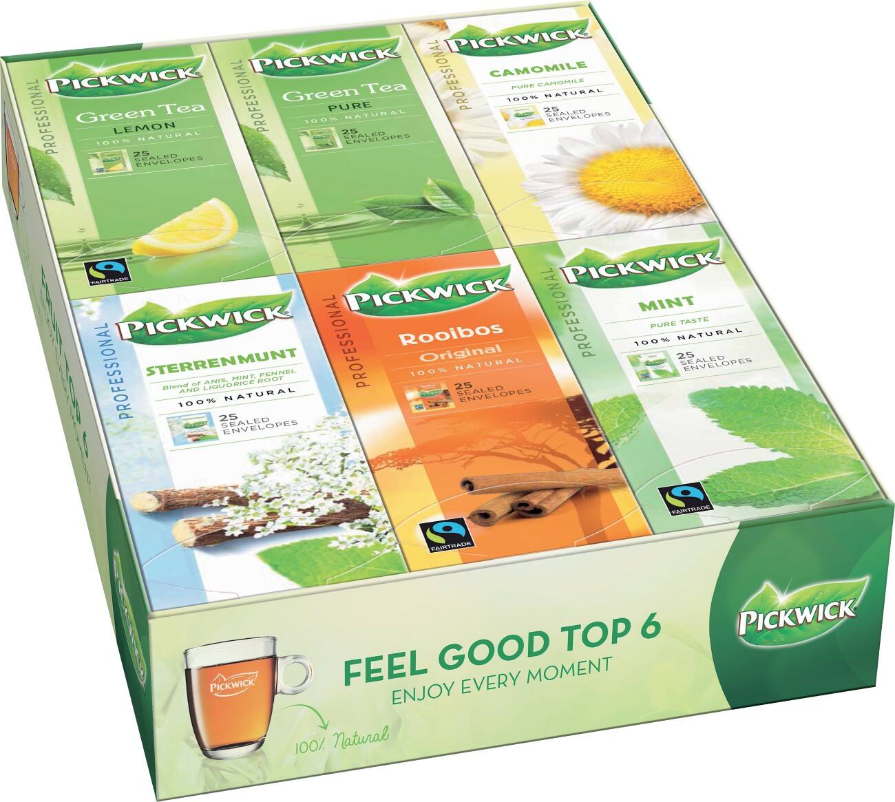 Pickwick Assortiment Thee Feel Good 150 Stuks à 3 g