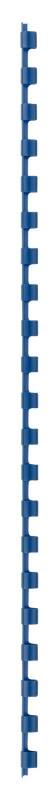 GBC Inbindruggen CombBind A4 6 mm 25 Vellen Kunststof Blauw 100 Stuks