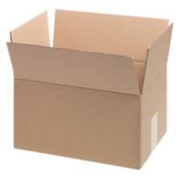Niceday Doos 312 (B) x 225 (D) x 166 (H) mm Bruin 10 Stuks