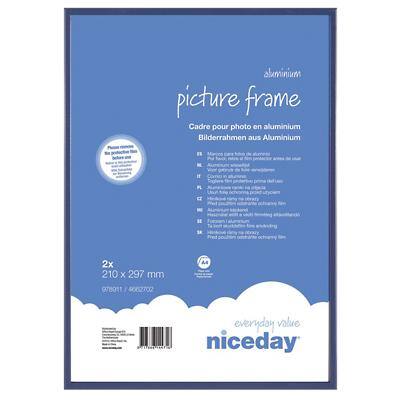 Niceday Aluminium Frame Blauw 297 x 210 mm