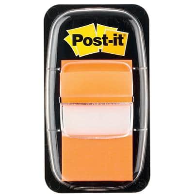 Post-it Indexen 25,4 x 43,2 mm Oranje 50 Strips