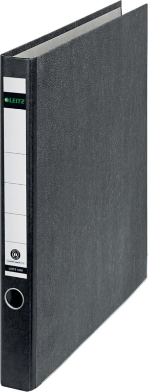 Leitz Soft Click 20 mm Tabblad Karton, papier A4 2 Ringen Zwart