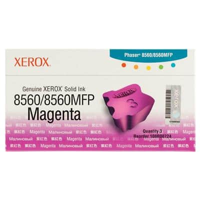 Xerox 108R00724 Origineel Vaste Inkt Sticks Magenta Multipack 3 Stuks