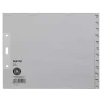 Leitz Dec - Jan Maand-tabbladen Gerecycled A5 Grijs 12 tabs 100 g/m² Karton 3 Gaten 1230