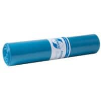 DEISS LDPE Premium Licht gebruik Vuilniszakken 70 l Blauw PE (Polyethyleen) 40 Micron 25 Stuks