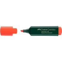Faber-Castell Textliner 48 Tekstmarker Oranje Medium Beitelpunt 1 - 5 mm Navulbaar