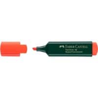 Faber-Castell Superfluorescent 48 Tekstmarker Oranje Medium Beitelpunt 5 mm Navulbaar