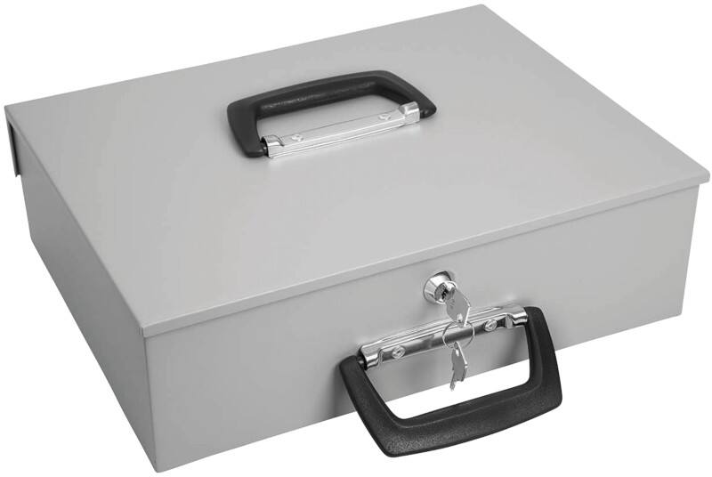 WEDO Geldkoffer Universa Grijs 355 x 275 x 115 mm