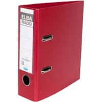 ELBA Rado Plast Ordner A5 75 mm Rood 2 ringen PP (Polypropeen)