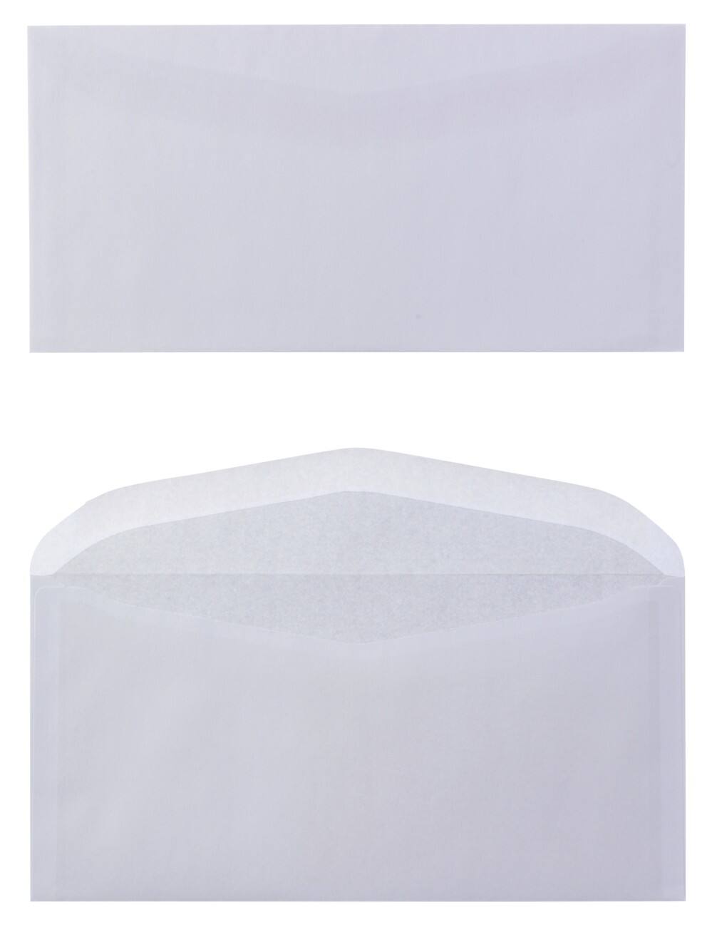 Niceday Enveloppen DL+ 80 g/m² Wit Zonder Venster Gegomd 1000 Stuks