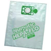 Numatic Stofzuigerzakken Hepa-Flo Groen, wit 10 l 10 Stuks