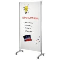 Kerkmann whiteboard Metropol staal magnetisch 85,5 x 180 cm