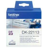 Brother Continutape DK-22113 Zelfklevend Zwart 62 mm x 15,24 m