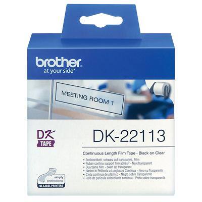 Brother Continutape DK-22113 Zelfklevend Zwart 62 mm x 15,24 m