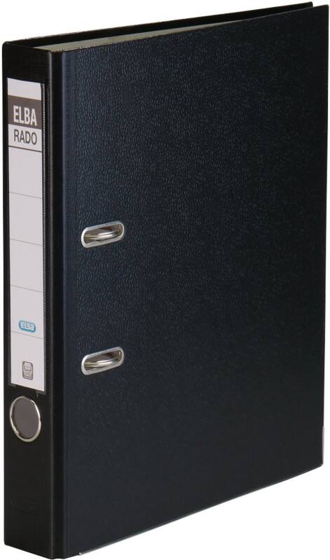 ELBA Rado Brilliant Smal Ordner A4 50 mm Zwart 2 Ringen Kunststof