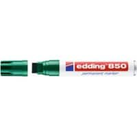 edding 850 Permanentmarker Beitelpunt 5-16 mm Groen Navulbaar