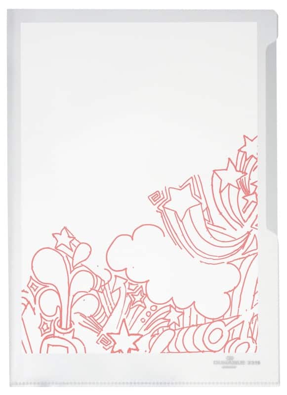 DURABLE ClearView L-map A4 Transparant PP (Polypropeen) 120 micron 100 Stuks