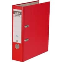 ELBA Rado ordner A4 80 mm rood 2 ringen Rado Star karton, polypropyleen mat