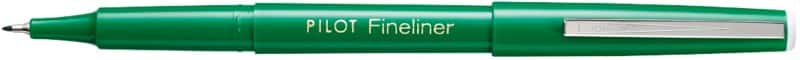 Pilot Fineliner Fineliner 0,4 mm Naaldpunt Groen