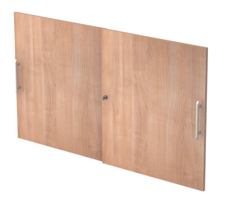 Hammerbacher Matrix Kastdeuren Walnoot 1.200 x 748 mm 2 stuks