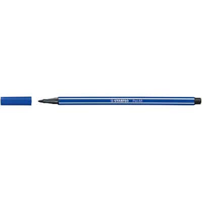 STABILO Pen 68 Viltstiften Ronde punt 1 mm Stuks Blauw