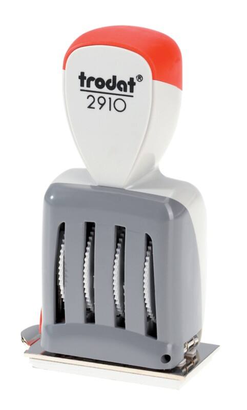 Trodat Classic 2910 Tekst datum stempel Grijs 6 x 10,2 cm Duitstalig