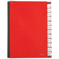 Leitz Sorteermap 5924 A4 Rood Karton, polypropyleen 27,2 x 35,5 x 3,5 cm