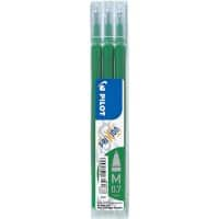 Pilot FriXion Ball/Clicker Refill Navulling 0.4 mm Groen 3 Stuks