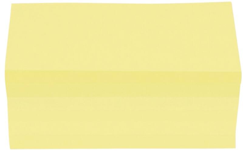 magnetoplan Presentatiekaarten Geel 20 x 10 cm 250 Stuks