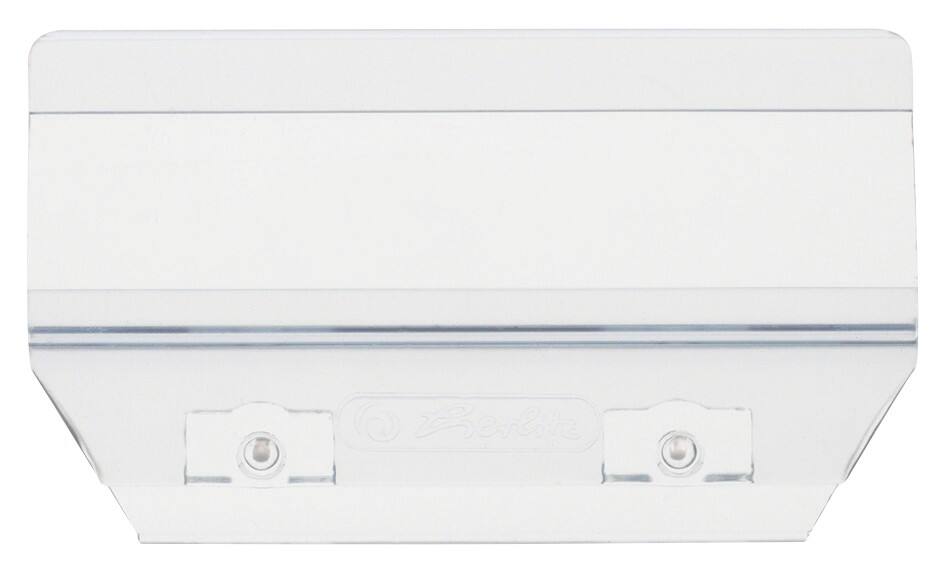 Ruiters voor hangmappen 1602 Transparant PVC 6 x 3,5 cm 50 Stuks