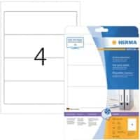 HERMA irdneretiketten 4826 A4 wit 192 x 61 mm 25 vellen à 4 etiketten