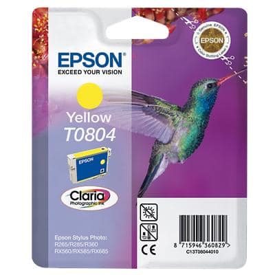 Epson T0804 Origineel Inktcartridge C13T08044011 Geel