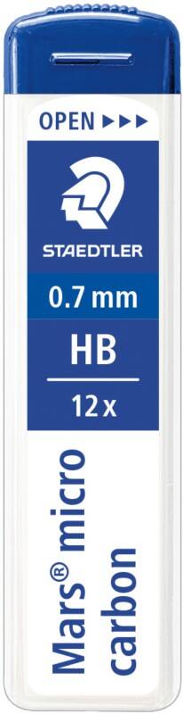 STAEDTLER 250 07-HB Bijvulling Potlood Grijs 12 Stuks