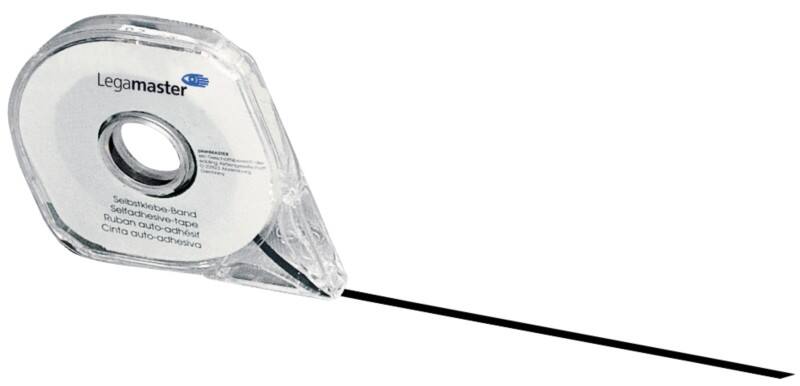Legamaster Verdeeltape 7-433301 Zwart 3 mm x 8 m