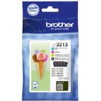 Brother LC3213VAL Origineel Inktcartridge Zwart, cyaan, magenta, geel Multipack 4 Stuks